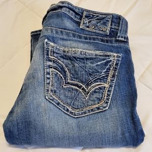 Big Star Casey K Low Rise Slim Fit Jeans Size 27L